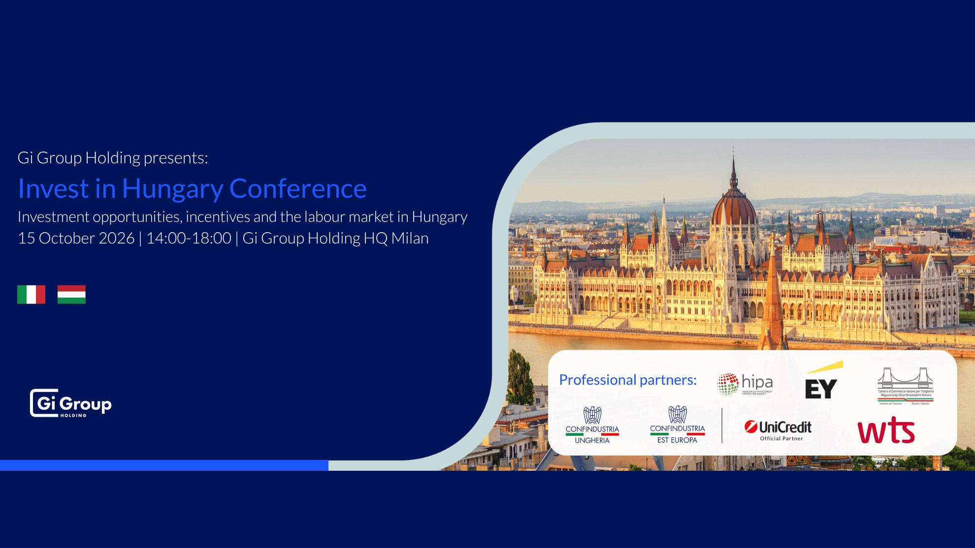 Invest in Hungary Conference — Milano