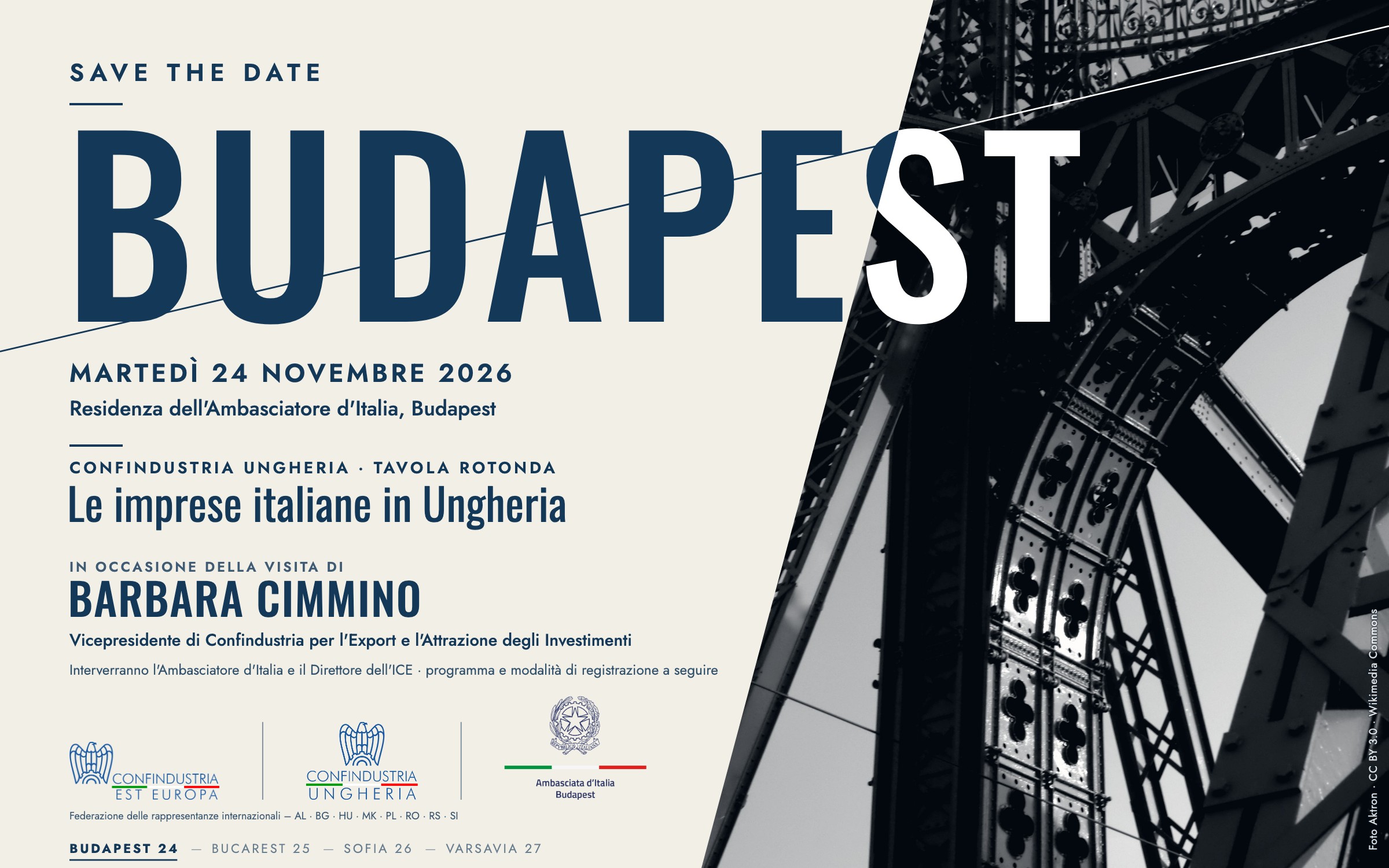 Italian companies in Hungary: round table with Vice President Barbara Cimmino